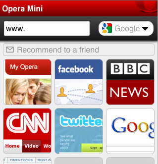 Le navigateur Opera Mini arrive sur l&rsquo;iPhone