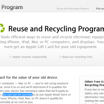 L&rsquo;HiPhone 5 refait surface, Apple propose un programme de rachat d&rsquo;appareils iDevice