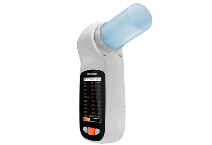 Spiromètre Facelake FSP10 compatible iPhone pour l’examen des poumons
