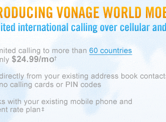 Vonage + iPhone : un mariage parfait