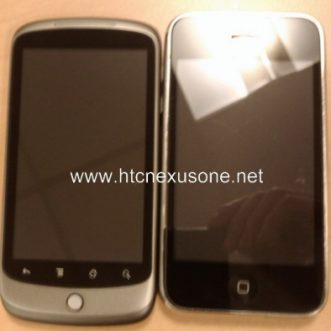 Photos du Nexus One divulguées