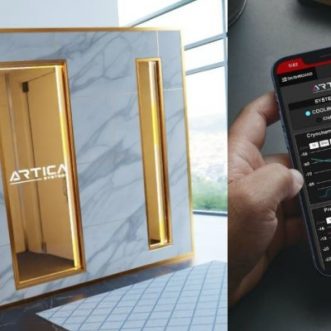 Machine de cryothérapie connectée Artica Systems Ethos App
