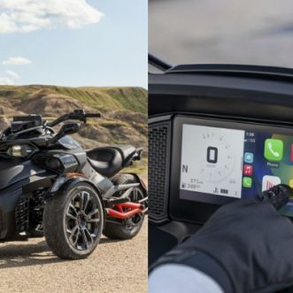 Véhicule à 3 roues Can-Am Spyder F3-S avec CarPlay