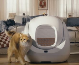 Boîte à litière autonettoyante connectée Catlink Lite – Application