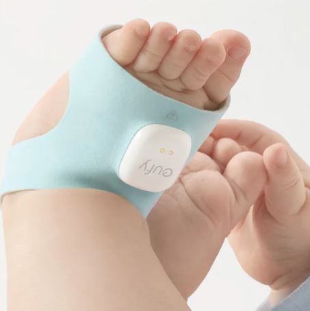 Chaussette intelligente pour bébé eufy S320 connectée via application