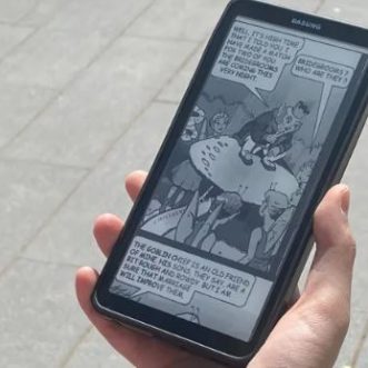 Écran de smartphone E-ink de 6,7 pouces de type papier