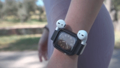 Étui Double pour Apple Watch et AirPods