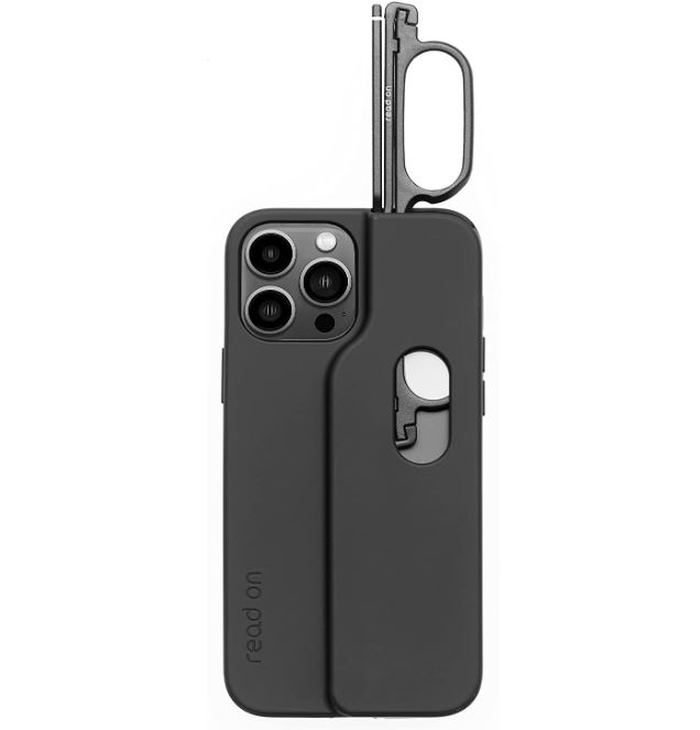 Étui iPhone 14 Pro Max avec porte-lunettes de lecture