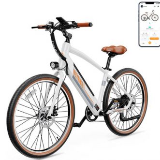 Vélo électrique connecté Heybike Sola pour iPhone
