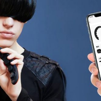 Massateur de cuir chevelu connecté Hi5 H1 App avec 5 modes