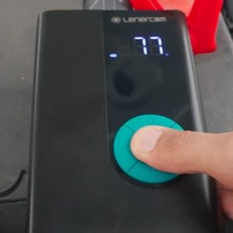 Démarreur de voiture Lenercom PM4-12, banque d&rsquo;alimentation, pompe à air