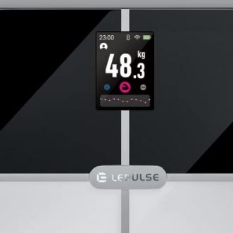 Balance de graisse corporelle Lepulse WiFi+Bluetooth avec écran TFT