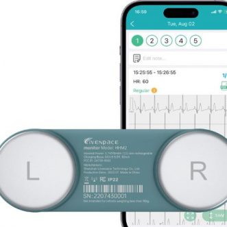Moniteur EKG Livenpace HHM2 compatible iPhone