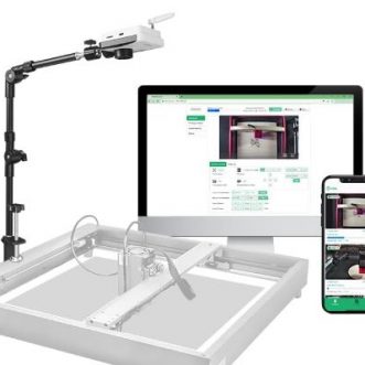 Appareil Lasercam Mintion, graveur laser connecté avec caméra
