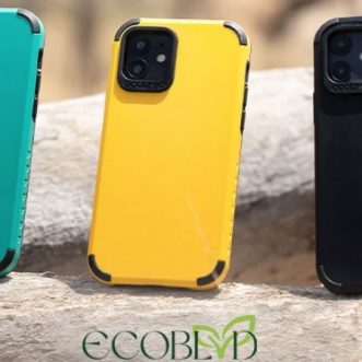Étui iPhone 14 compostable Mojave Rugged avec protection contre les chutes de 4,5 mètres