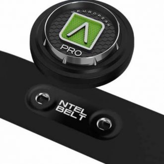 Entraîneur de respiration et de variabilité de la fréquence cardiaque connecté Neuropeak Pro NTEL BELT App