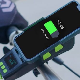 Ordinateur de vélo 4 en 1 SMARTUTECH, support de téléphone intelligent, chargeur sans fil