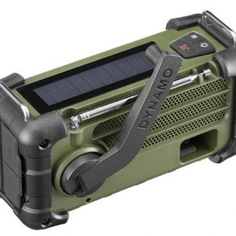 Radio d&rsquo;urgence Sangean MMR-99 AM/FM/Bluetooth avec panneau solaire et manivelle à main