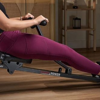 Rameur compact Bluetooth Sunny SF-RW1205SMART avec support pour iPhone