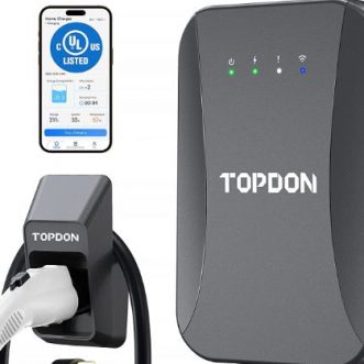 Chargeur de véhicule électrique connécté niveau 2 TOPDON PulseQ avec application