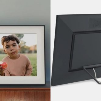 Cadre photo numérique connecté Walden WiFi avec application, orientation double