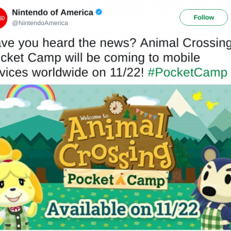 Animal Crossing : Pocket Camp obtient enfin une date de sortie