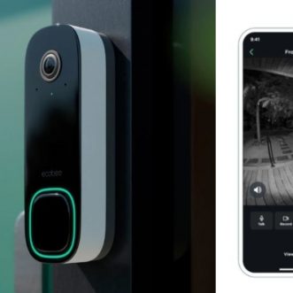 Caméra de porte intelligente compatible ecobee Alexa / HomeKit