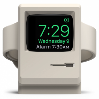 Elago lance un support pour Apple Watch inspiré du Macintosh rétro