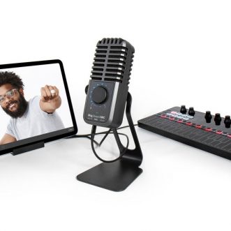 Micro et interface audio multi-patron pour iPhone, Mac, Android, PC