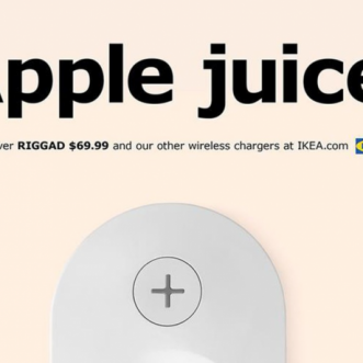 IKEA promeut la charge sans fil pour les appareils Apple