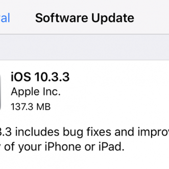 Faut-il mettre à jour mon iPhone vers iOS 10.3.3 ?