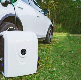 Station d&rsquo;alimentation pour valise avec UPS commandée par l&rsquo;application Lenercom