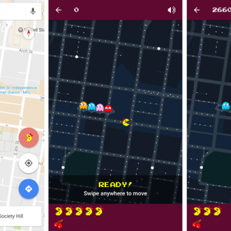 Google Maps ajoute le jeu de Ms. Pac-Man pour le poisson d’avril uniquement