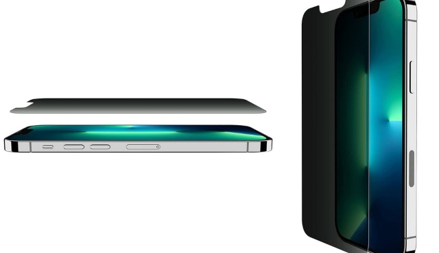 Écran de protection en verre trempé privé ScreenForce de Belkin pour iPhone 13
