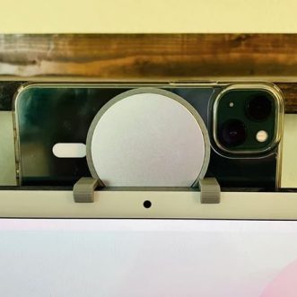 Support d’appareil photo Continuity pour Mac imprimé en 3D pour iPhone