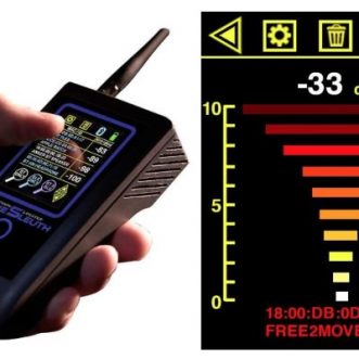 Localisateur de dispositifs Bluetooth cachés BlueSleuth pour les forces de l’ordre