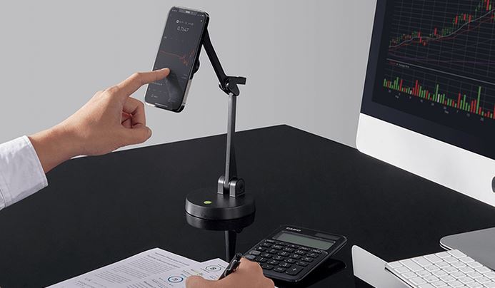Branche magnétique multi-angles IPEVO Uplift pour iPhone