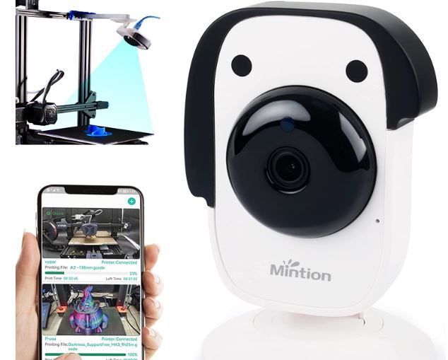 Caméra d’imprimante 3D Mintion Beagle App Connectée