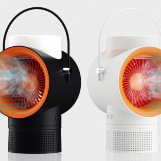 Refroidisseur d&rsquo;air ChillZ avec haut-parleur Bluetooth et lanterne de camping