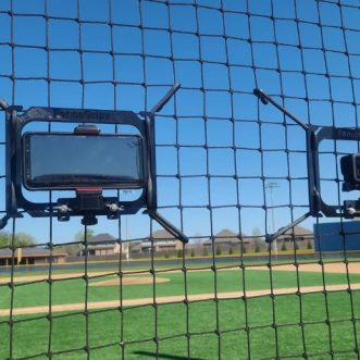 Support d’iPhone pour clôture en maillons imprimée en 3D