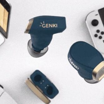 Écouteurs Bluetooth 5.2 Genki Waveform DualStream