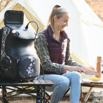 Station d’alimentation multifonctionnelle de sac à dos Hikerpower