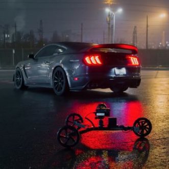 Dolly de caméra robotisé avec contrôle via application