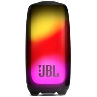 Enceinte portable JBL Pulse 5 Bluetooth 5.3 avec son 360 degrés et lumières LED