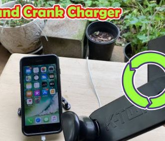 Chargeur iPhone à manivelle portable K-Tor Pocket Socket