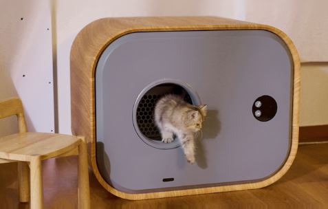 Lilboxy Max, bbox à litière auto-nettoyante contrôlée par iPhone/Android
