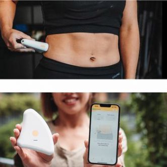 Appareil de mesure d’ultrasons Marvoto Z2 pour muscles et graisse avec application