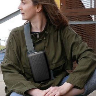 Sac à téléphone étanche avec portefeuille pour smartphone