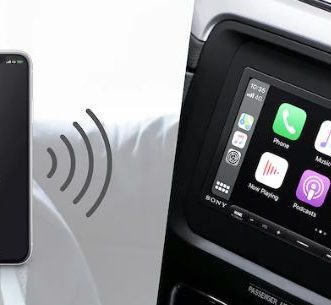Récepteur AV automobile Sony XAV-AX6000 WiFi avec Apple CarPlay et Android Auto