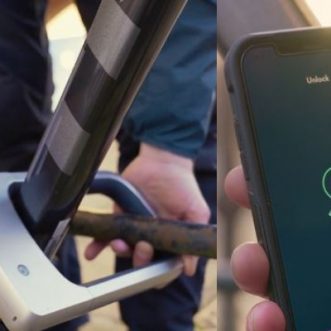 Cadénas de vélo Squire Inigma Diamond BL1 avec application